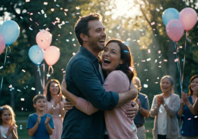 gender reveal ideas outdoor celebration