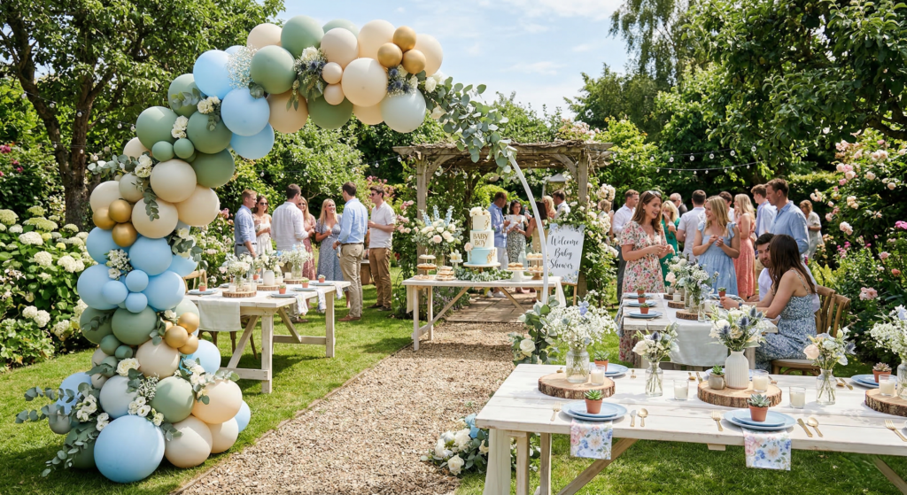 summer baby shower ideas themes outdoor