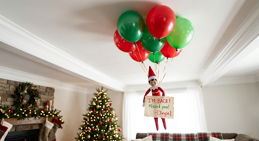 quick elf on the shelf ideas